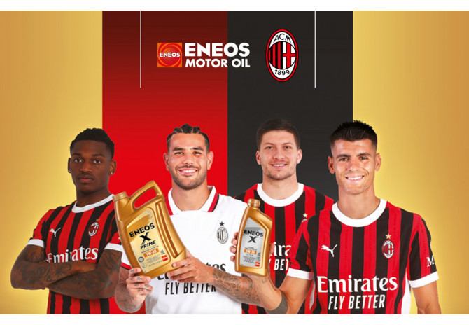 ENEOS та AC Milan: об’єднані пристрастю до швидкості